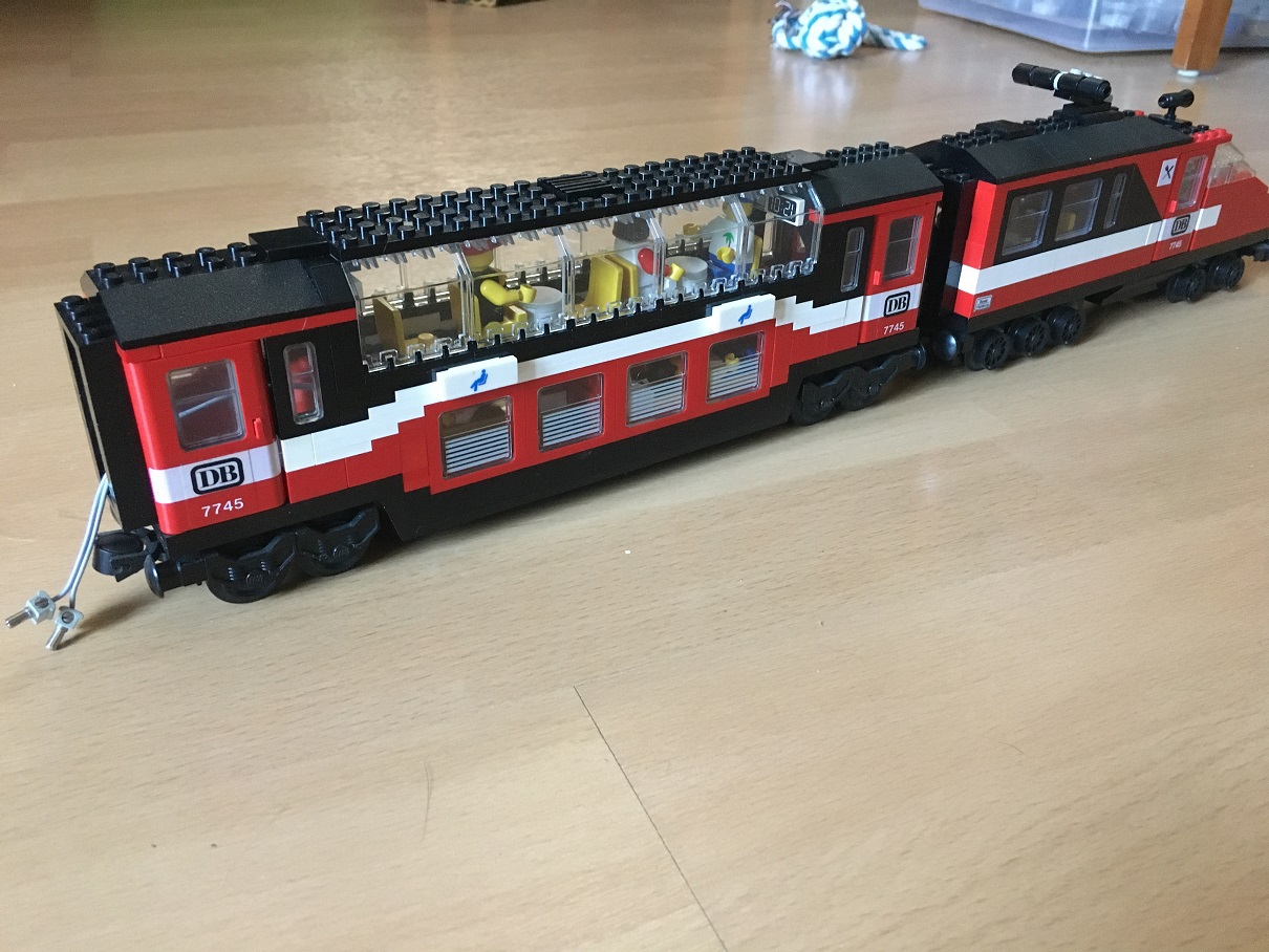 2 Paneele für 7745 Lego Eisenbahn