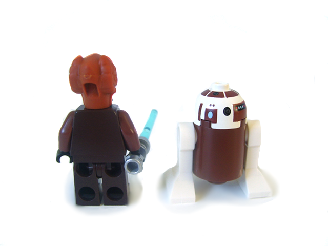 Lego Star Wars Plo Koon inc lightsaber - NEW from set 8093 