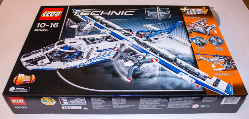  Review Lego Technic #42025 Avion cargo