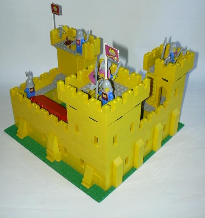 lego yellow castle