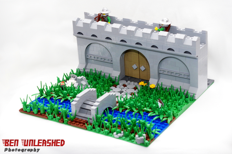 Moc Castle Wall Lego Historic Themes Eurobricks Forums