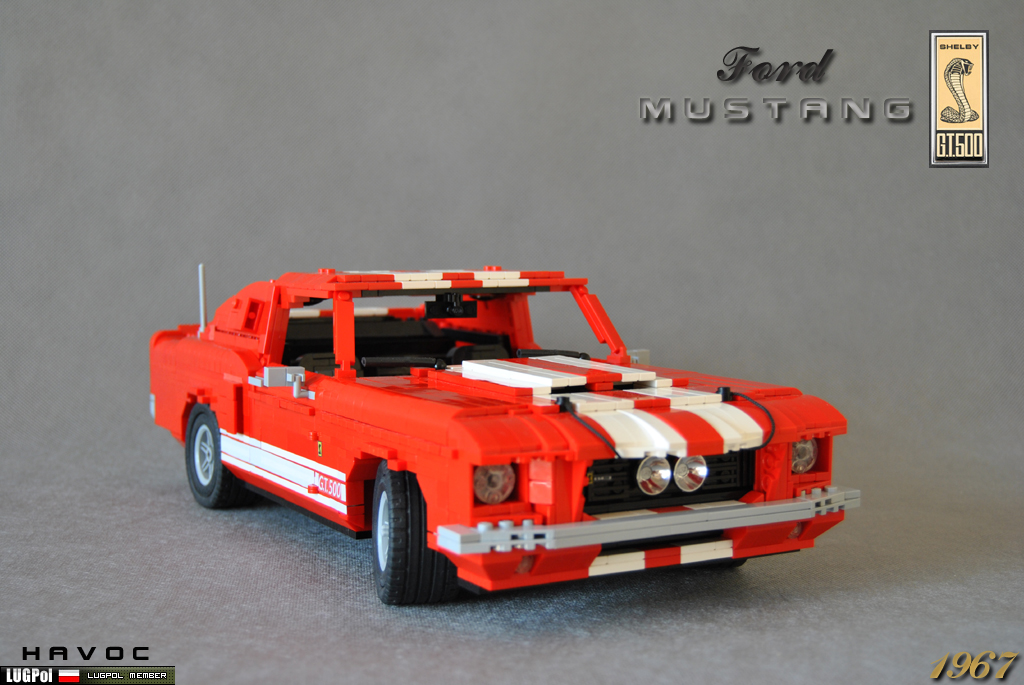 ford mustang lego 1967