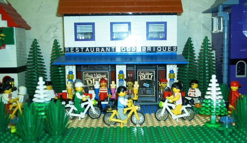 Restaurant des Briques  - LEGO