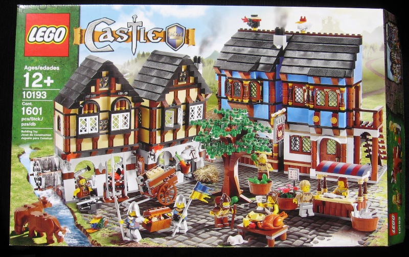 Precut Custom Replacement Stickers for Lego Set 10193 Medieval Market Village
