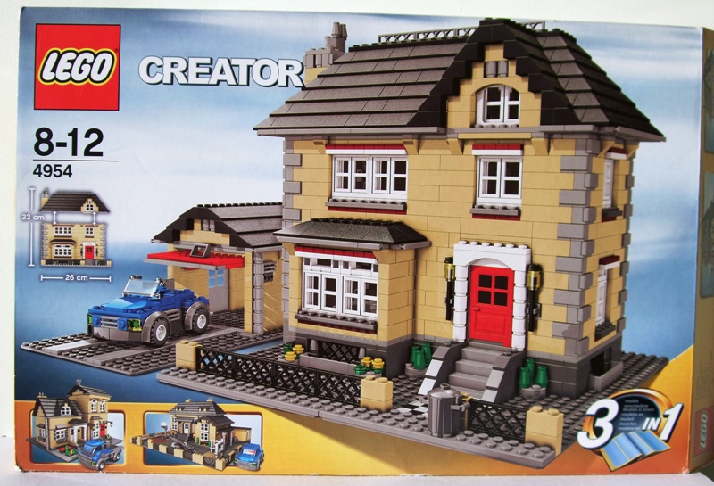 har en finger i kagen Broderskab skære Review: 4954 Model Town House - Special LEGO Themes - Eurobricks Forums