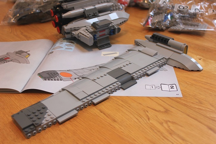 LEGO MOC B-Wing UCS style - Alternate build of Millenium 75257 by  dark_white_bricks