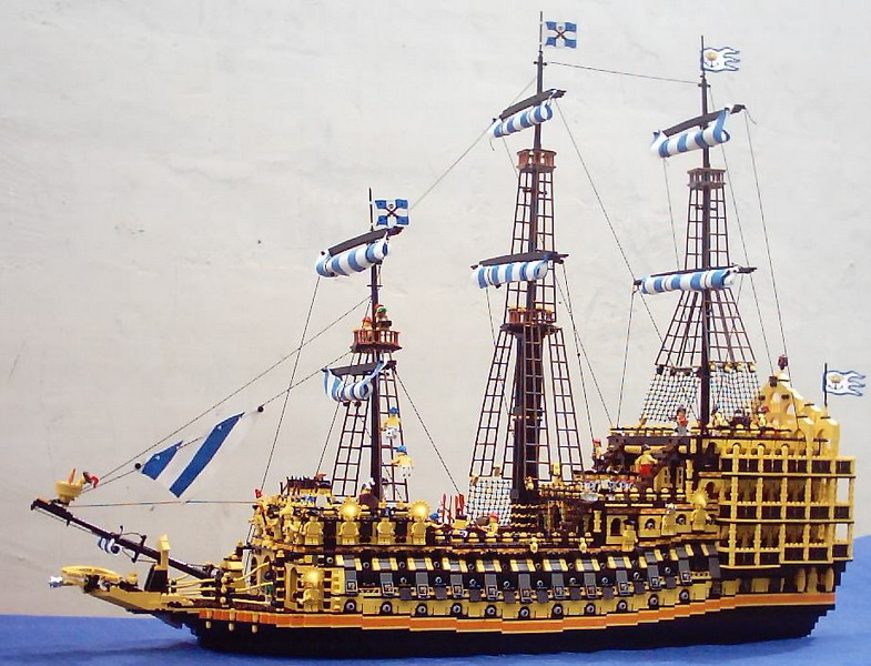 ... , you can use the pirate ship parts to make your own pirate ship