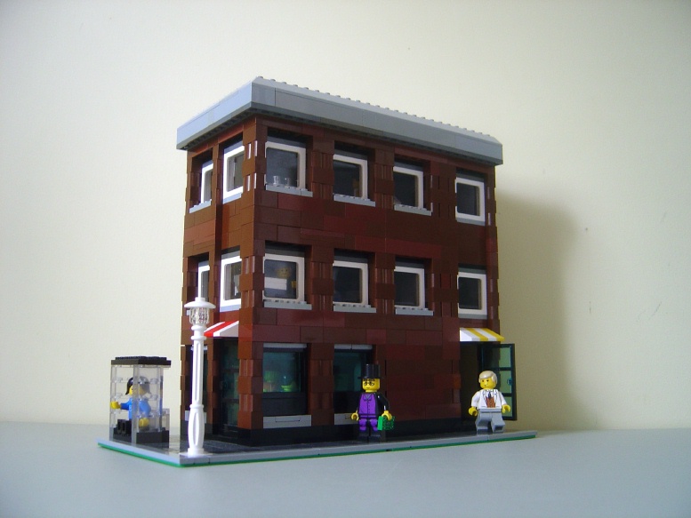 MOC: Old Office Building - LEGO - Eurobricks Forums