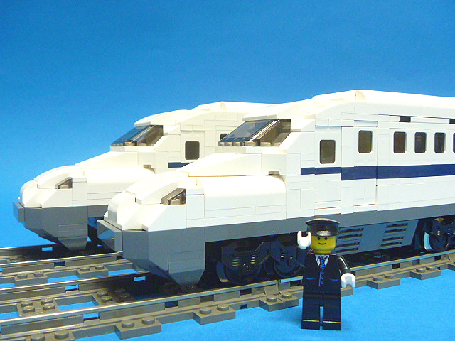 作品紹介】Mugen様の「N700系新幹線」。すっきりと美しく。 : Lego 
