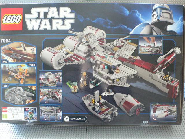 Total prosa lejlighed Review: 7964 Republic Frigate - LEGO Star Wars - Eurobricks Forums