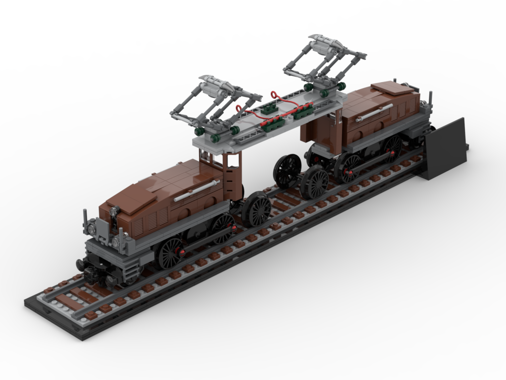 Custom Lego Train Crocodile Coach Car Please Read Item Description 10277