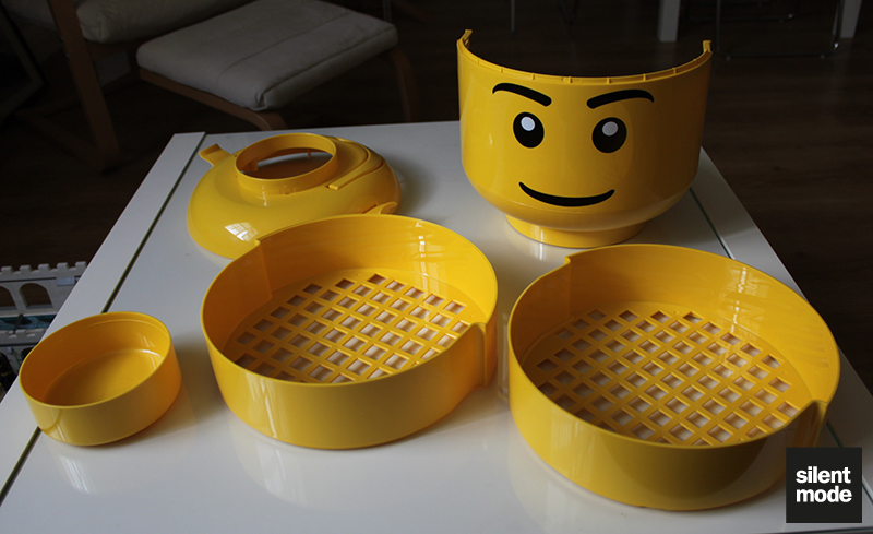 sort and store lego head
