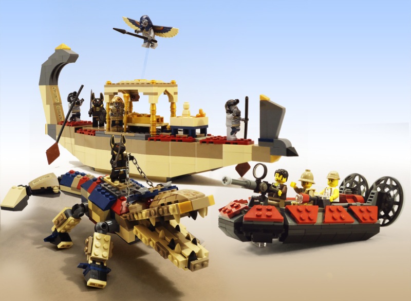 【ニュース】画期的なプロセスで生まれる製品？ ファラオズ・クエスト「#10607 Attack on the Nile」？？？: Lego
