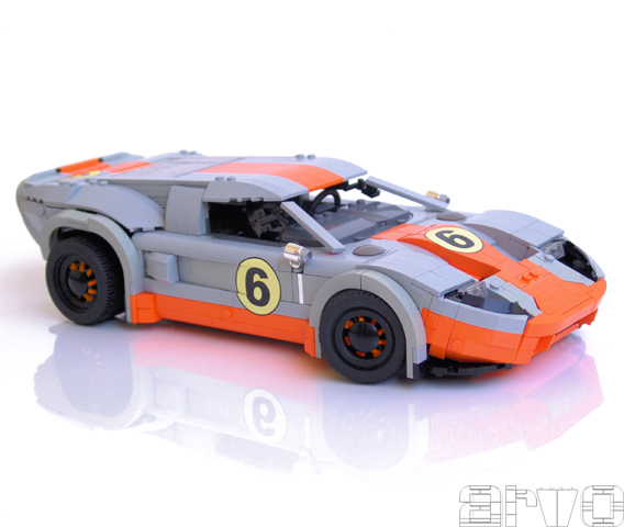 The Arvo Brothers present their latest LEGO vehicle a Ford GT Le Mans