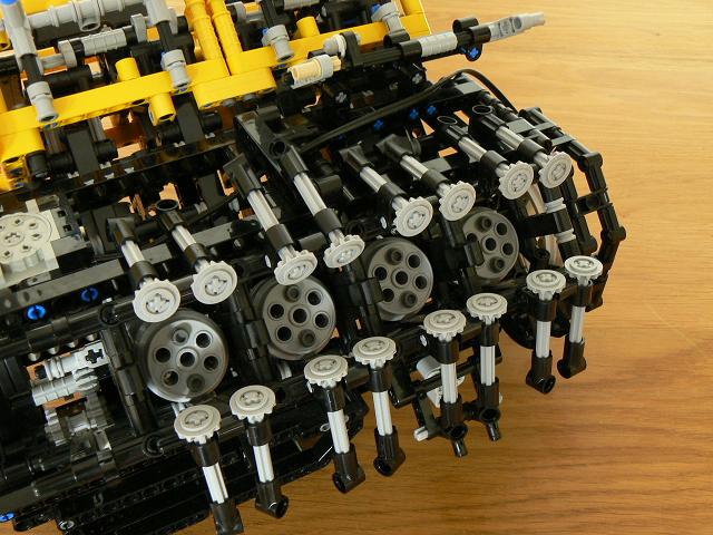 LEGO Technic v8 engine motor NEW 