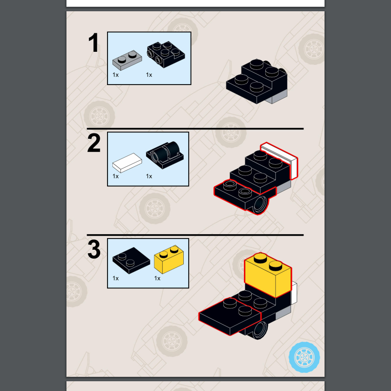 LEGO MOC Tuk-Tuk Taxi PDF Building Instructions No Bricks! Toys ...