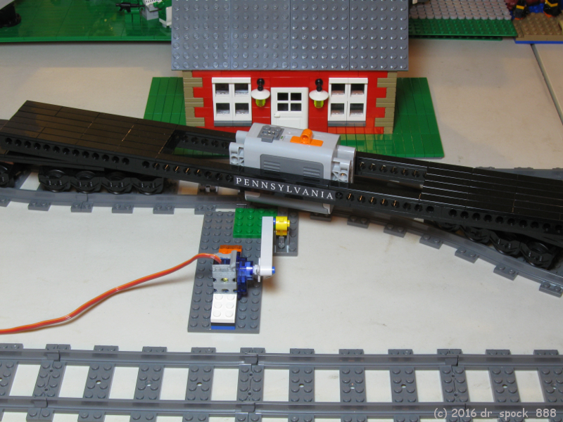 Servo Motor Track Switch Hack LEGO Train Tech Eurobricks Forums