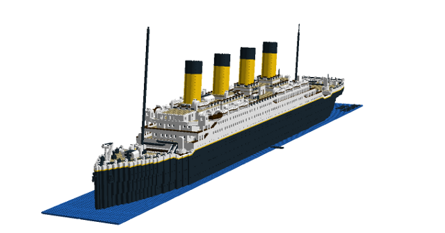 Fargo boy spends months to create a gigantic Lego Titanic - InForum