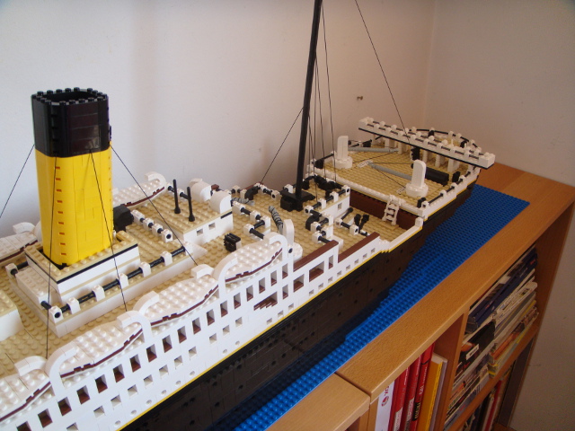 Fargo boy spends months to create a gigantic Lego Titanic - InForum
