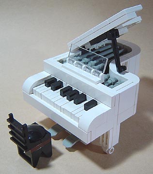 LEGO grand piano