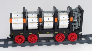 Shaun Sullivan’s LEGOdometer car