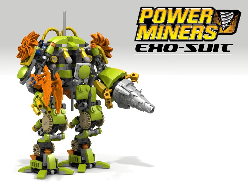 Power Miners Exo-suit i Wolf Exo-suit