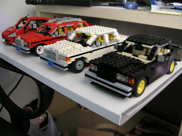 Lego W123 sedan coupe wagon MercedesBenz Club of America