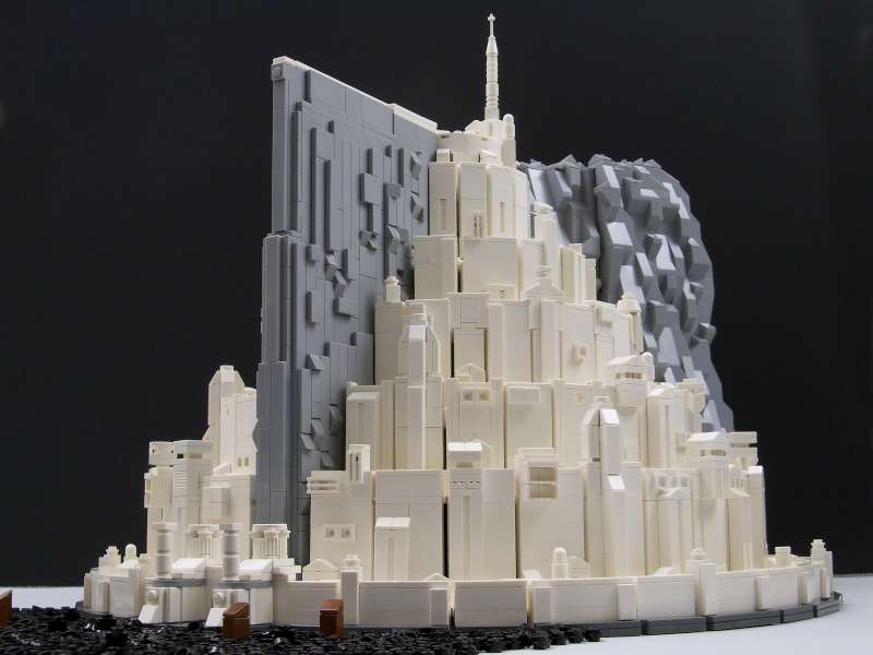 LEGO IDEAS - LOTR: Minas Tirith Microbuild