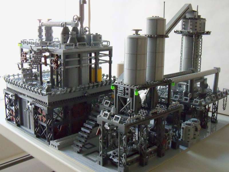MOC] Chemical Plant LEGO Town - Forums