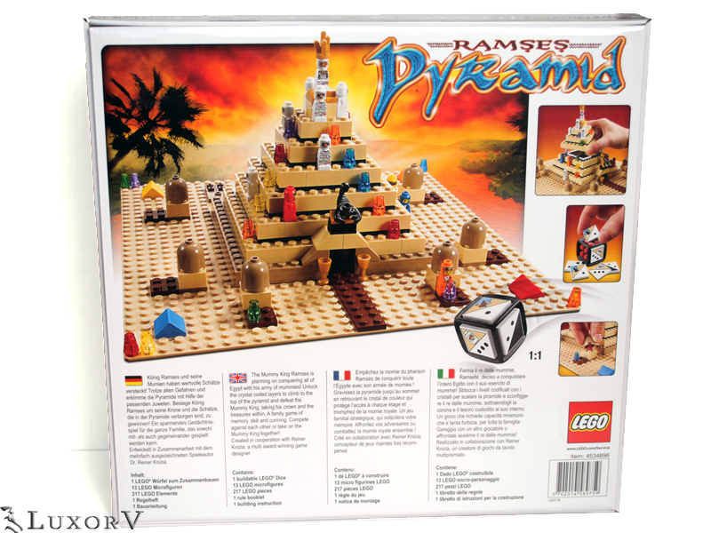 Genuine Lego Ramses Pyramid Game Replacement Die Dice 