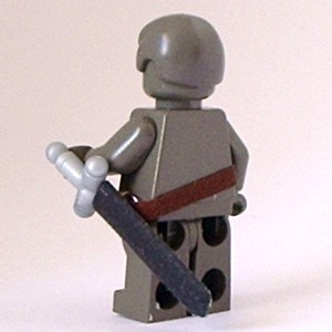 Neuf Minifig Scabbard for Two sword Lego 19141-2x Fourreau pour 2 Katana 