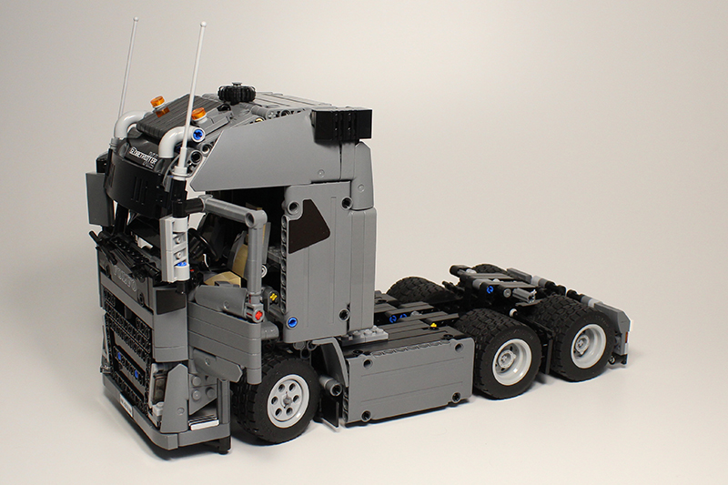 MOC-37849 Technic MOC Volvo FH Tractor Unit Building Blocks Set Kids Toys Bricks 