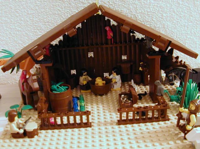 nativity scene wallpaper. Lego nativity scene.
