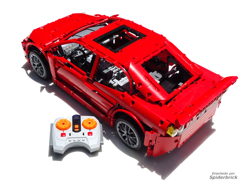 LEGO Volkswagen Jetta RC by SpiderBrick