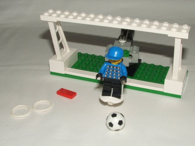 Stor Aubergine operatør Review: 3413 Goalkeeper - LEGO Town - Eurobricks Forums