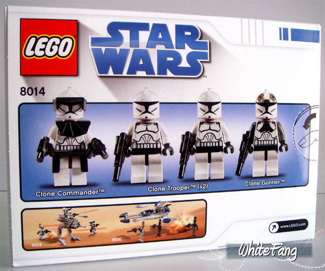 SEALED 8014 LEGO Disney Star Wars CLONE WALKER BATTLE PACK Army Builder Trooper 