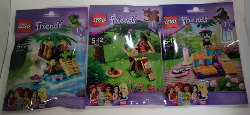 REVIEW: Friends Animals Polybags Wave 1 - LEGO Town - Eurobricks