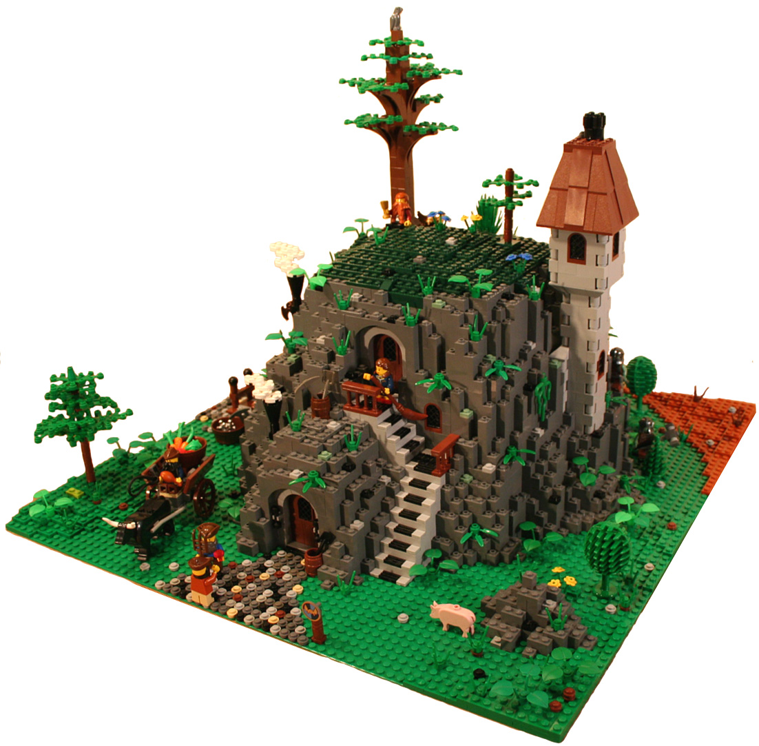 LEGO Castle шахта