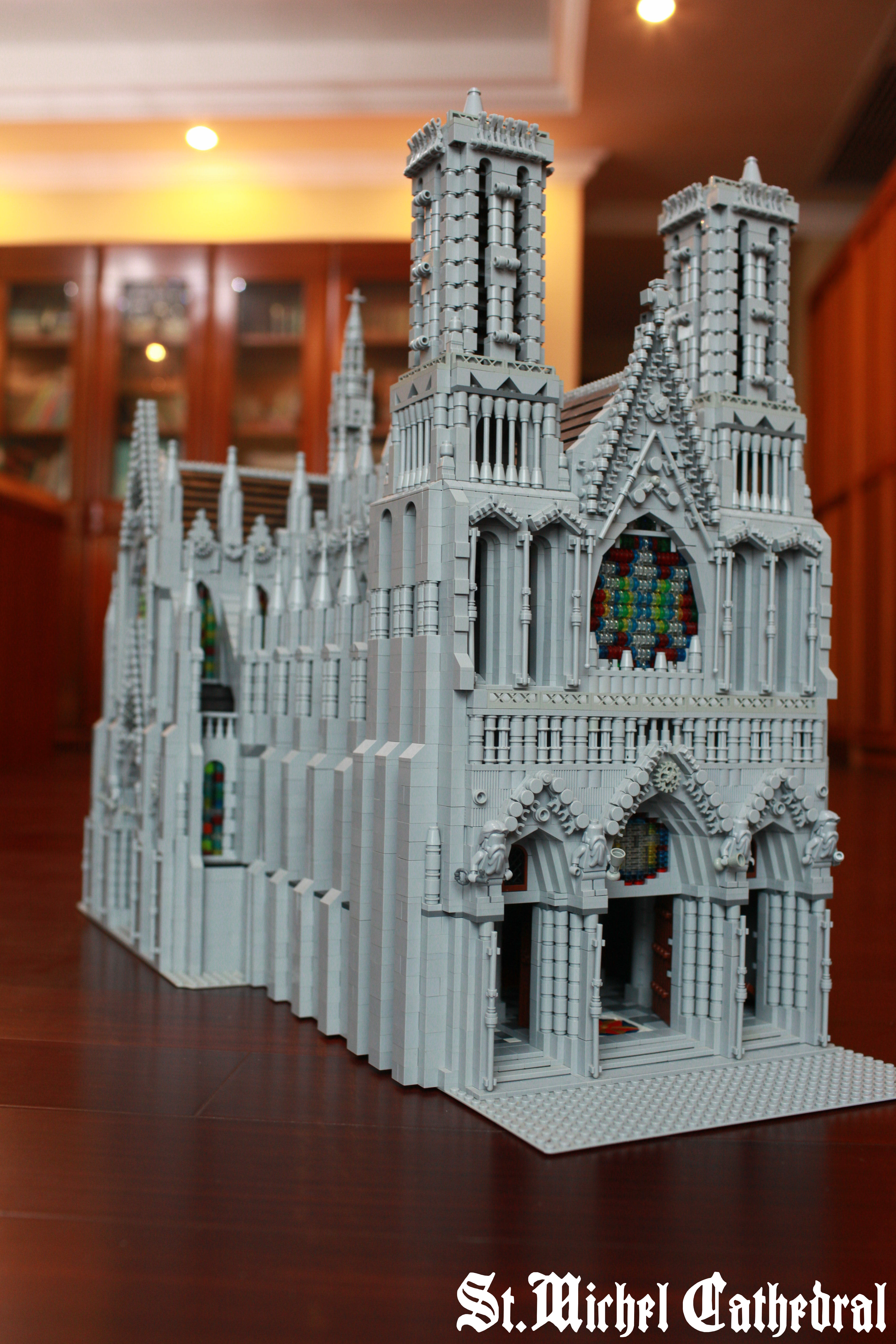 St.Michel Cathedral, finally done! - LEGO Historic Themes - Eurobricks ...