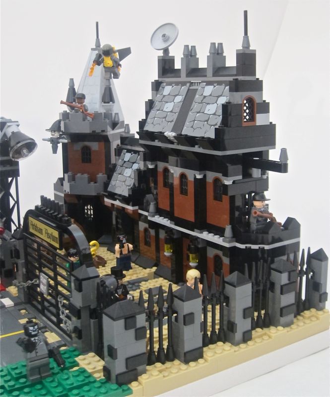 MOC: Gotham City - Arkham Asylum - LEGO Licensed - Eurobricks Forums