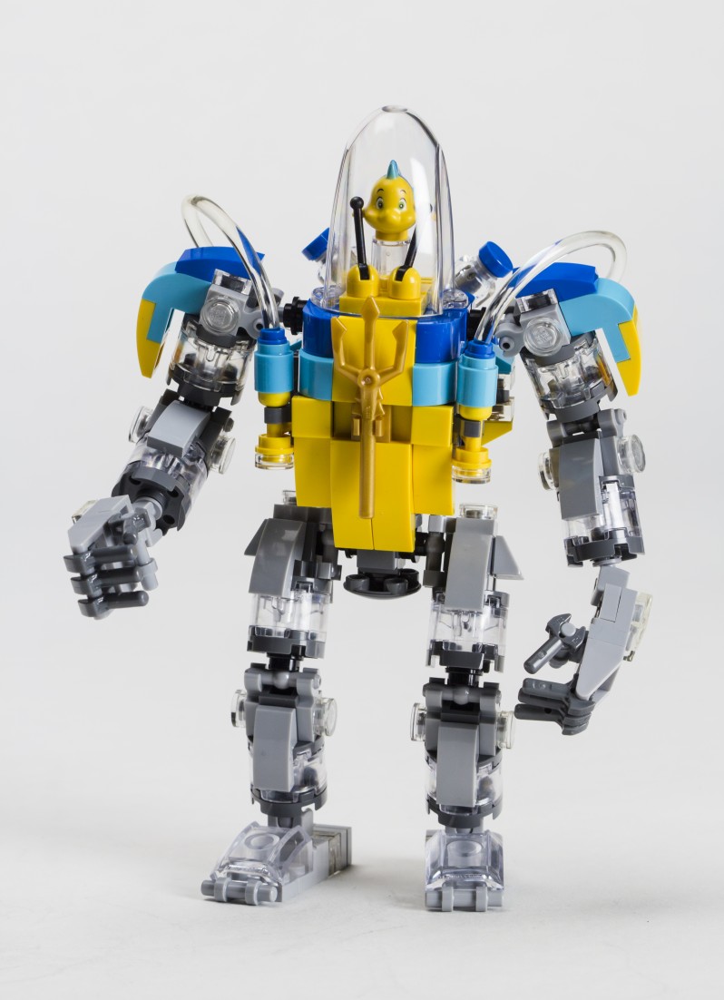 [MOC] Aqua Suit - Flounder goes into the world - LEGO Sci-Fi ...
